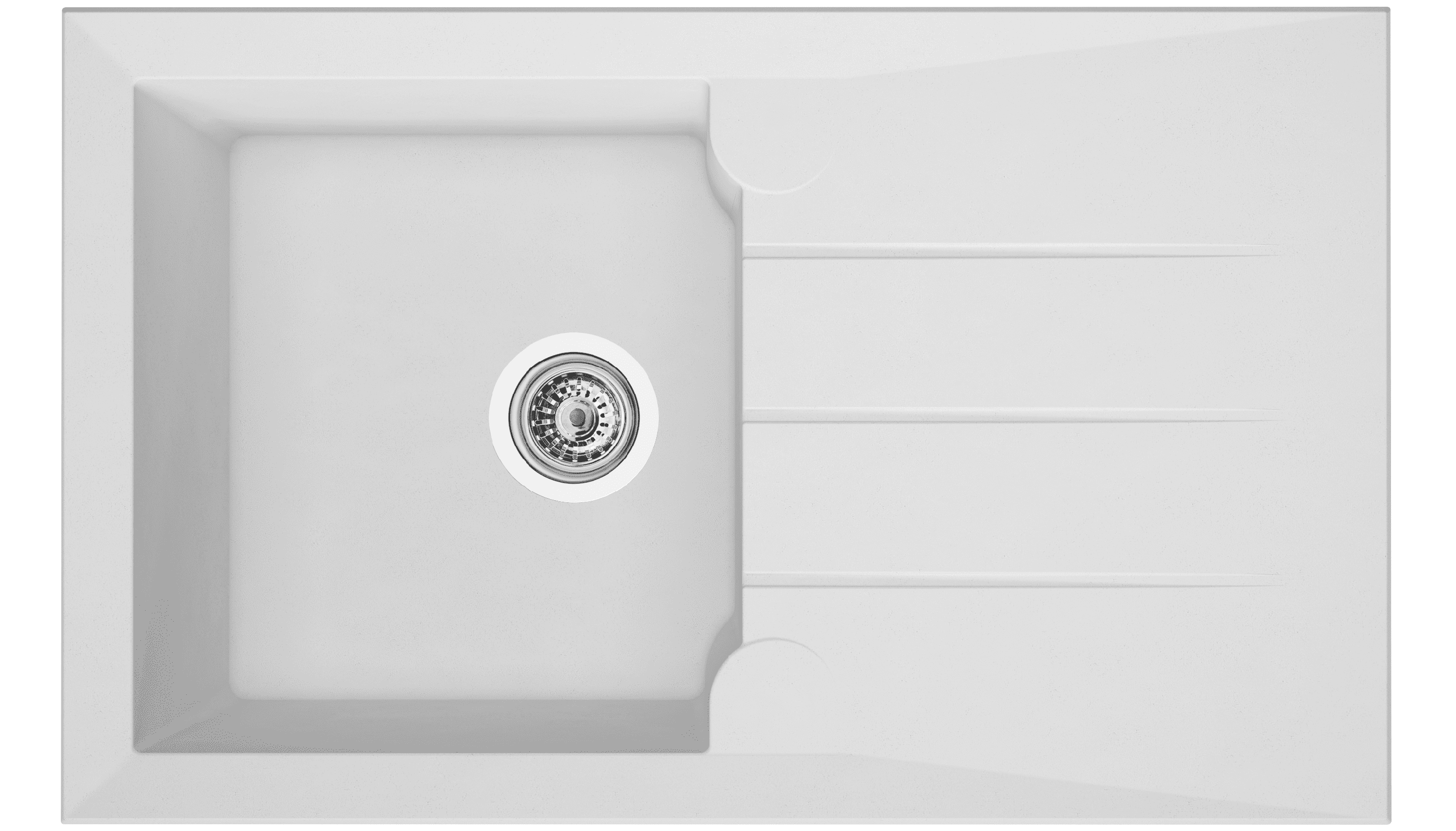 evier à encastrer vogua alineo 810 blanc mouchete
